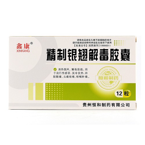 精制银翘解毒胶囊