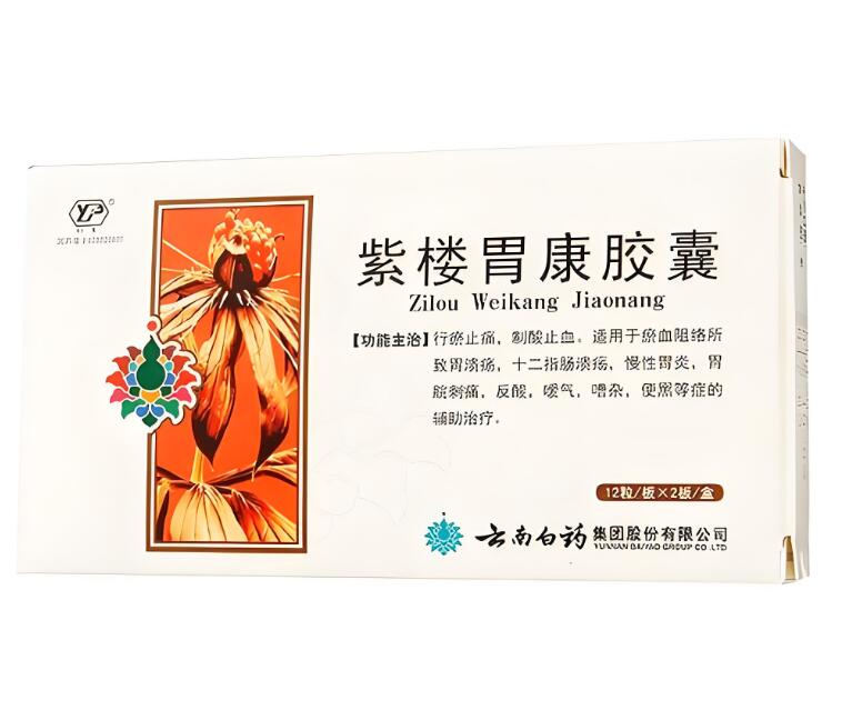 紫楼胃康胶囊