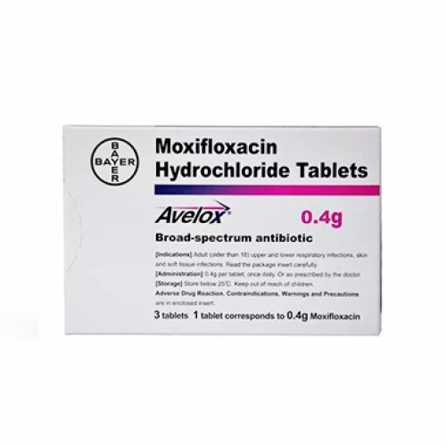莫西沙星 Moxifloxacin-拜复乐,盐酸莫西沙星片