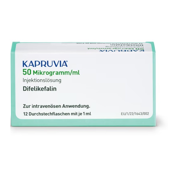 地非法林 difelikefalin-醋酸地非法林注射液,Kapruvia Injektionslösung