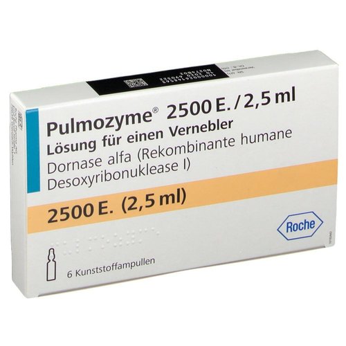 Pulmozyme dornase alfa-阿法脱氧核糖核酸酶吸入剂