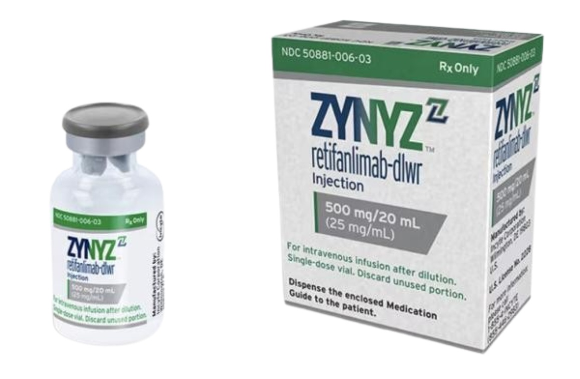 瑞弗利单抗 Retifanlimab-zynyz