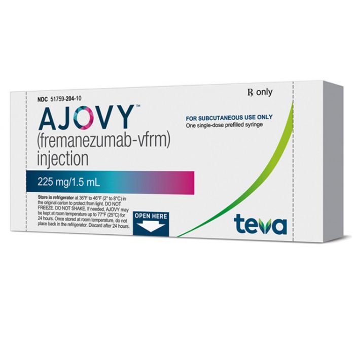 瑞玛奈珠单抗 Fremanezumab-Ajovy,瑞玛奈珠单抗重组注射器