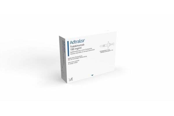 曲罗芦单抗 tralokinumab-Adtralza,曲罗芦单抗预填充注射器,Adtralza injectable sc