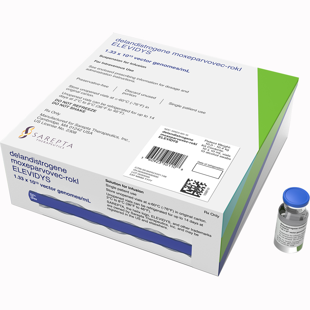 Elevidys delandistrogene moxeparvovec-rokl-Elevidys delandistrogene moxeparvovec-rokl