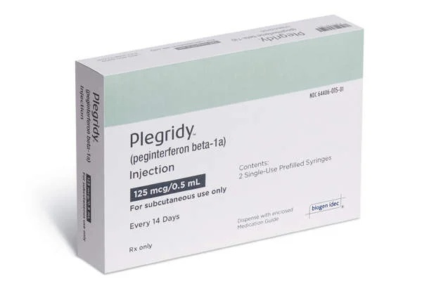 聚乙二醇化干扰素 peginterferon beta-1a-Plegridy,聚乙二醇化干扰素β-1a