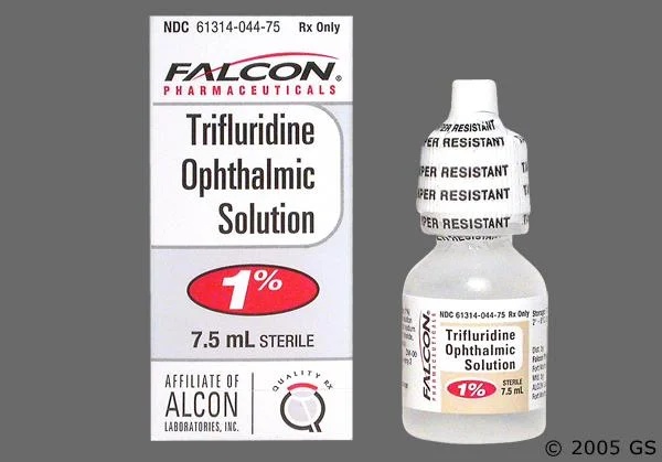 三氟尿苷 Trifluridine-Viroptic,三氟哩啶