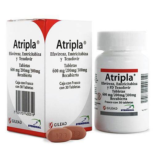 替拉依 efavirenz/emtricitabine/tenofovir disoproxilfumarate