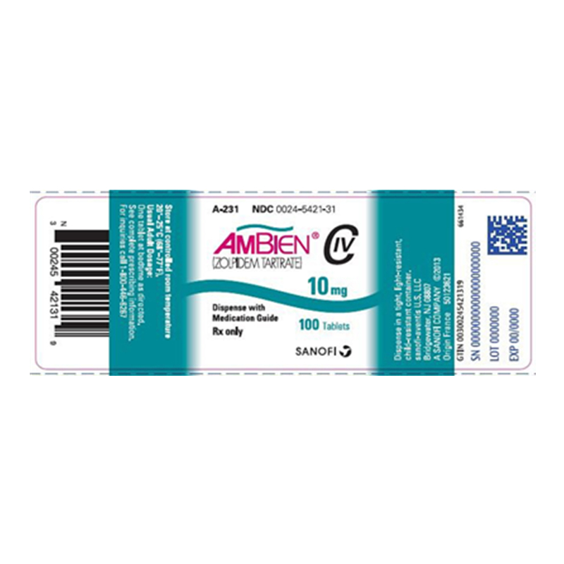 唑吡坦 Zolpidem Hemitartrate-Ambien,思诺思,Stilnox