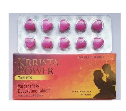 超级艾力达 Krrista Power 巅峰超艾-超级艾力达双效片 巅峰艾力达 伐地那非双效片 Vardenafil with Dapoxetine