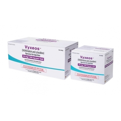 Vyxeos Daunorubicin and cytarabine-柔红霉素/阿糖胞苷、柔红霉素和阿糖胞苷复方注射剂、柔红霉素/阿糖胞苷复方冻干粉注射剂