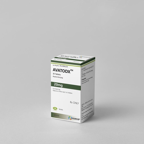 阿伐曲波帕 Avatrombopag AVATODX-阿伐曲泊帕,苏可欣,Doptelet,LuciAvat,马来酸阿伐曲泊帕片,Avalet,阿伐曲泊帕片