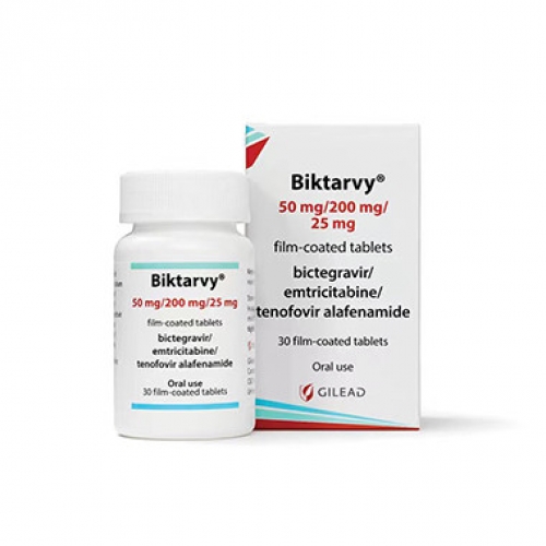 比克恩丙诺 Bictegravir/Emtricitabine/Tenofovir Alafenamide-必妥维,Biktarvy