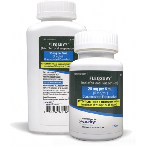 巴氯芬 baclofen-Fleqsuvy,巴氯芬口服混悬液,baclofen oral suspension
