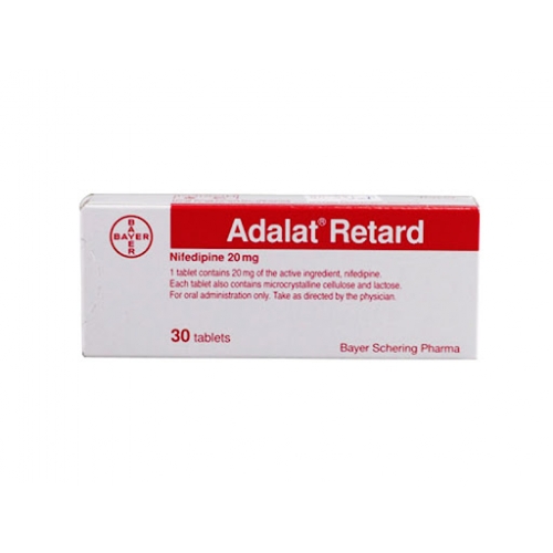 硝苯地平 nifedipine-拜新同,adalat retard