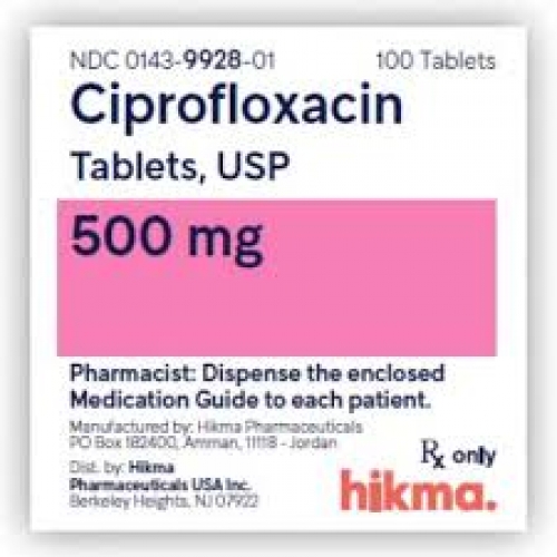 环丙沙星 Ciprofloxacin-环丙氟哌酸,适普灵,Ciflox